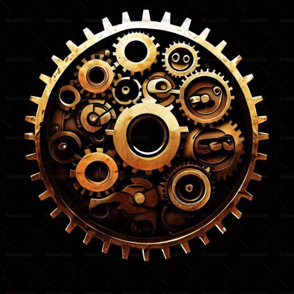 Steampunk Zahnräder